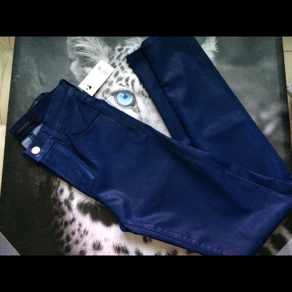 J Brand Indigo Gloss finish jeans new tag size 24